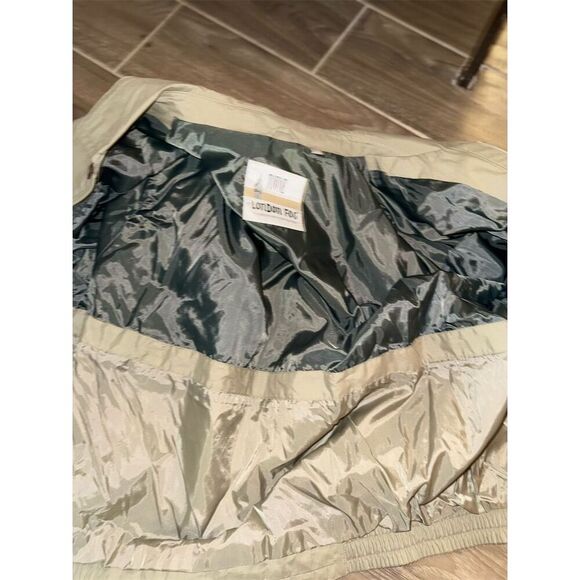 Towne by London Fog Men's XL Tan Vintage Casual Jacket Mid-Length - Picture 6 of 16